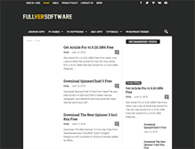Tablet Screenshot of fullversoftware.com